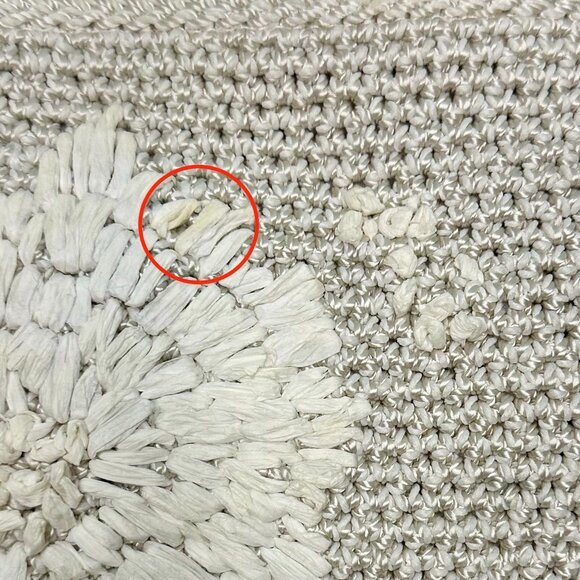 The SAK Lumi Convertible Crossbody Shoulder Bag Hand-Crochet Flower Bead Natural - Picture 13 of 13